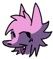 Another headshot of the Rylan Fursona, with a much more simple and whimsical artistic approach.
